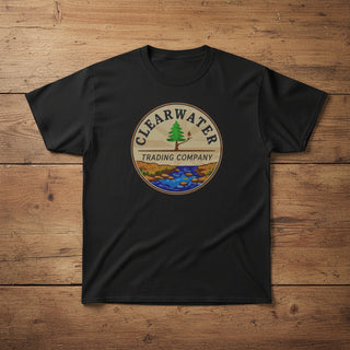 Clear Water Trading Co.  Vintage Outdoor Graphic Tee - Classic T-Shirt