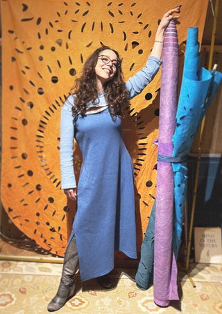 Cozy Cocoon  Fleece Dress