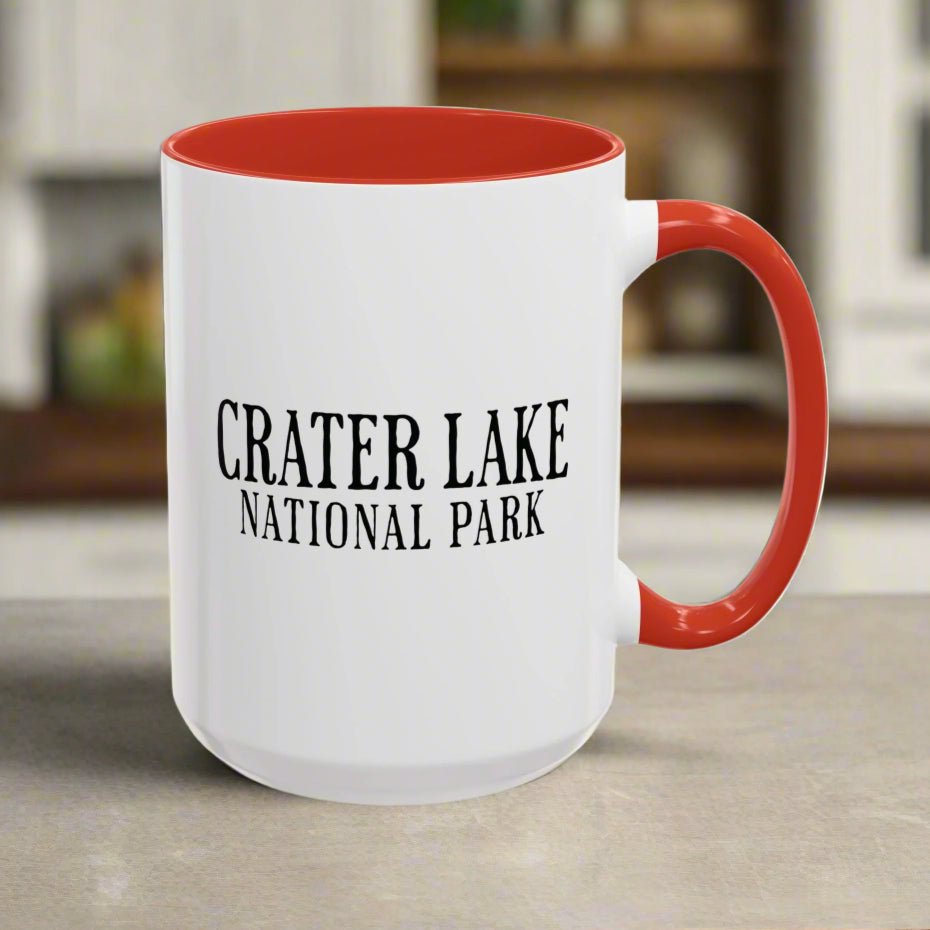 Crater Lake National Park Bear Colored Mug