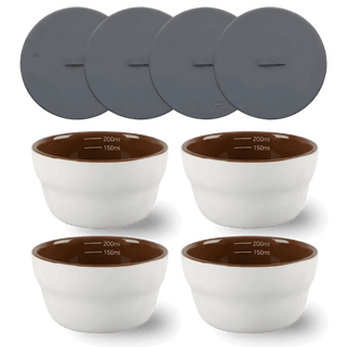 Professional Coffee Cupping Bowl Set (4-pack)