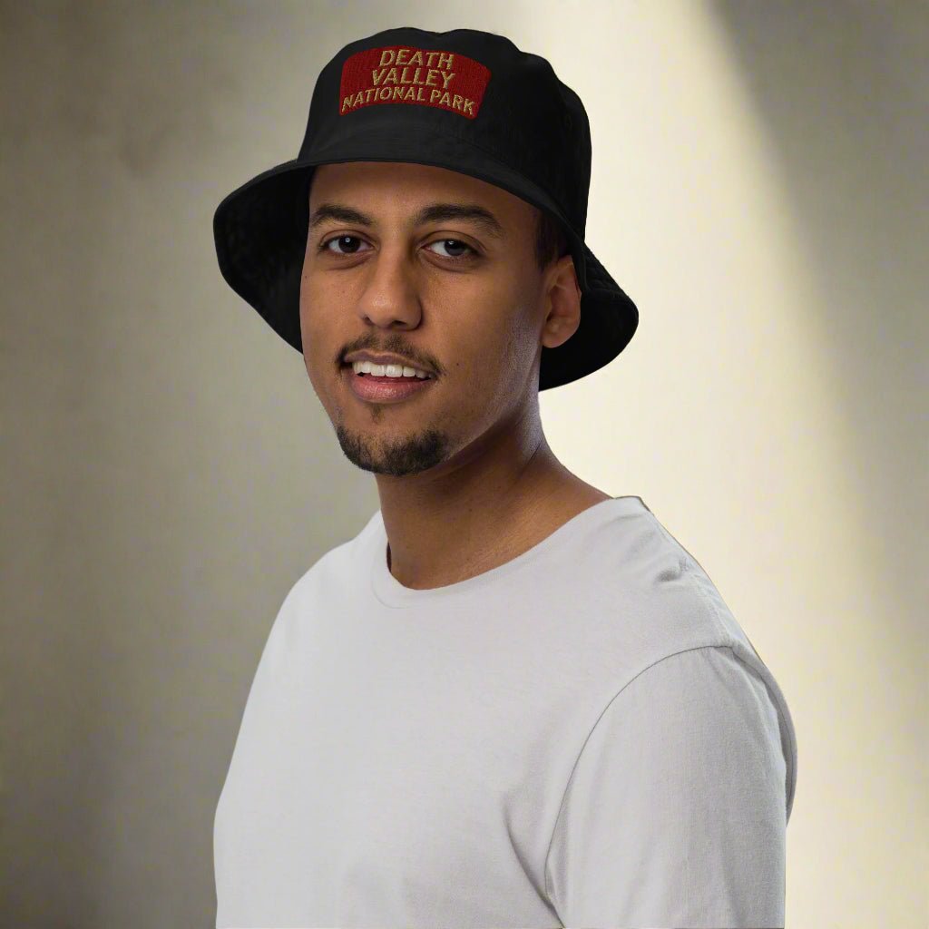 Death Valley National Park Embroidered Organic Bucket Hat