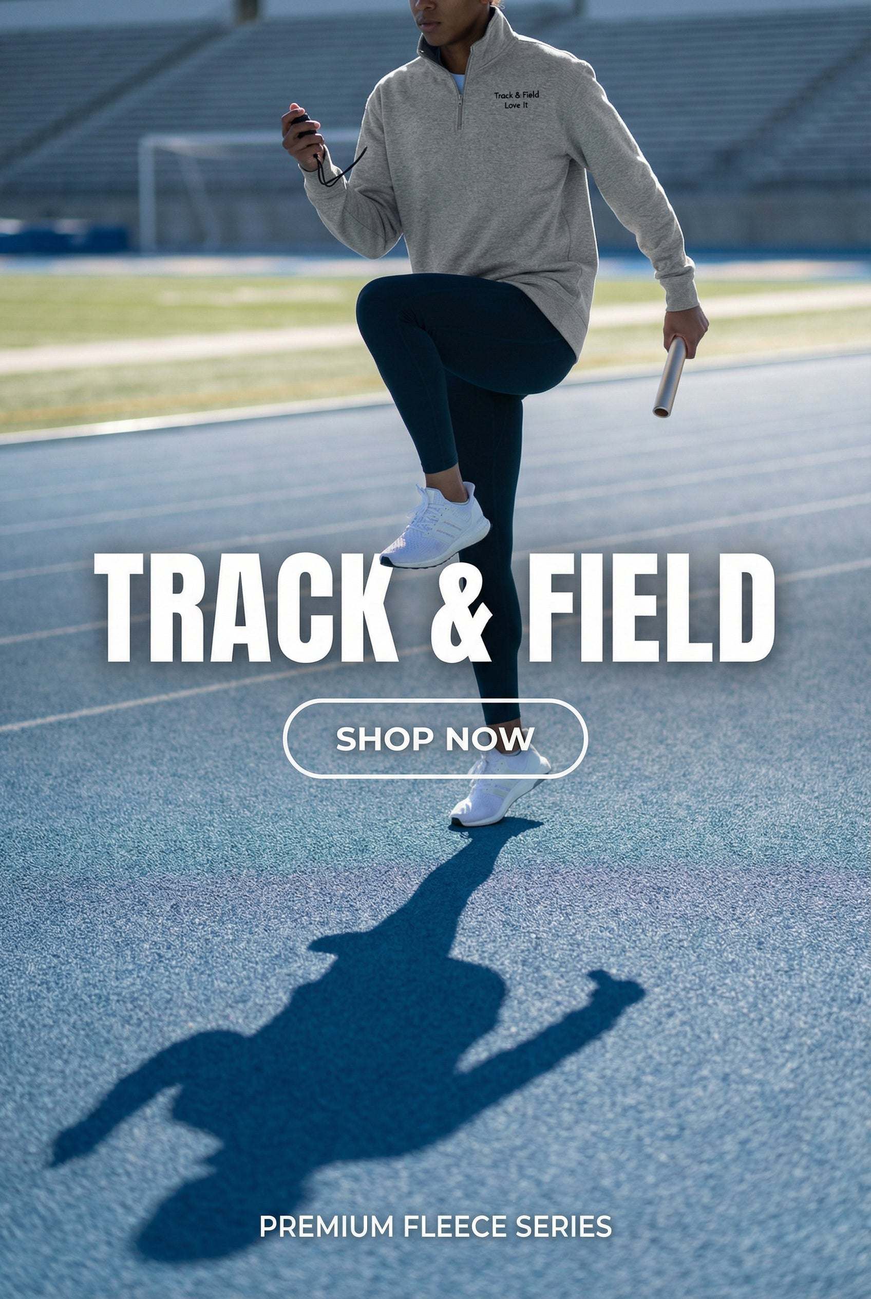 Fleece Pullover Track & Field - L2N2
