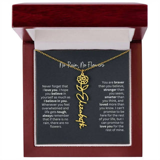 Gold Flower Necklace
