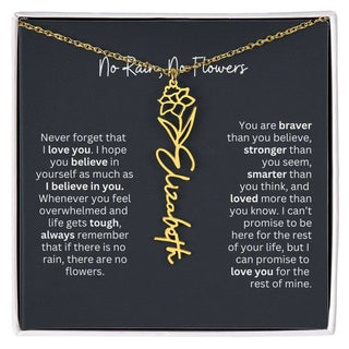 Gold Flower Necklace