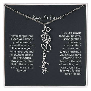 Gold Flower Necklace