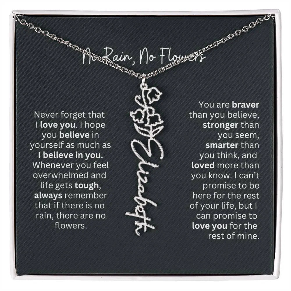 Gold Flower Necklace