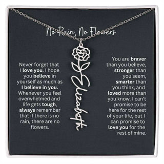 Gold Flower Necklace