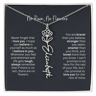 Gold Flower Necklace