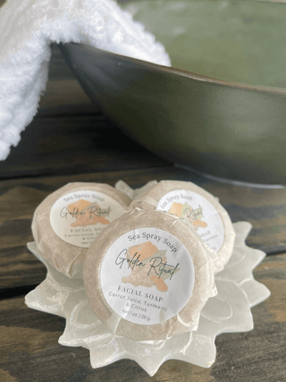 Golden Ritual Turmeric Infused Facial Soap