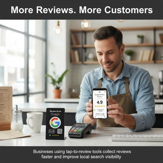 Bulk NFC Google Review Plates (10-Pack) - Premium Business Bundle
