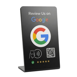 Google Review Stand - NFC & QR Tap To Review System