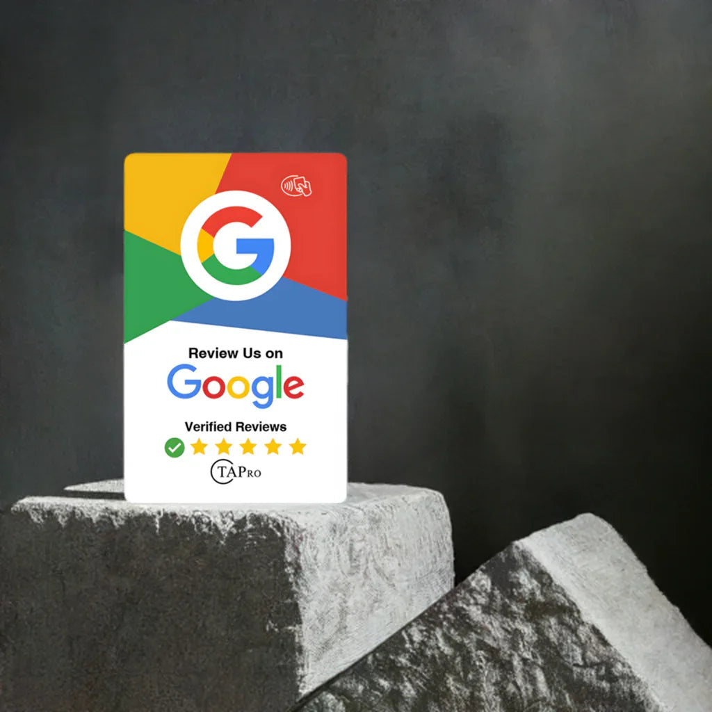 NFC Google Review Cards (3-Pack) - High-Velocity 5-Star Review Kit