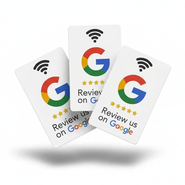 Smart Review Us on Google Cards Bundle-NFC| High-Speed Tool