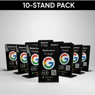 Google Review Stand NFC + QR Tap Sign Review Stands