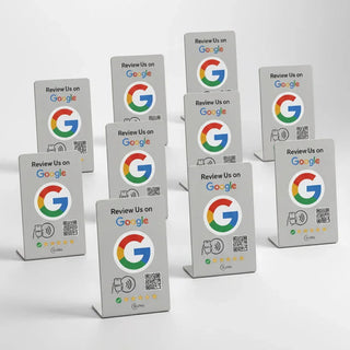 Google Review Stand NFC + QR Tap Sign Review Stands
