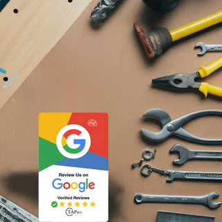 NFC Google Review Cards (3-Pack) - High-Velocity 5-Star Review Kit