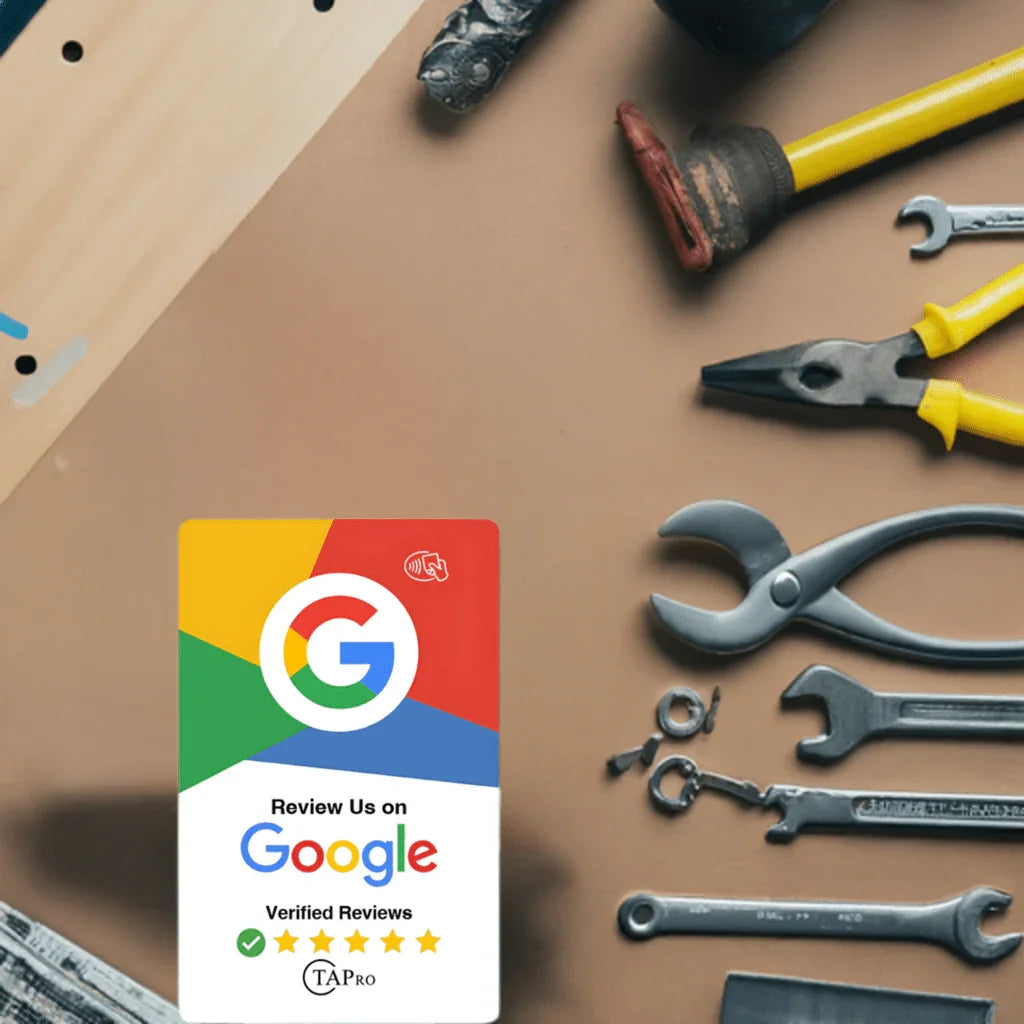NFC Google Review Cards (3-Pack) - High-Velocity 5-Star Review Kit