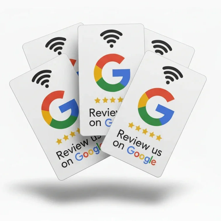 Smart Review Us on Google Cards Bundle-NFC| High-Speed Tool