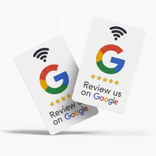 Google Review Card (NFC Chip) - No Monthly Fees, One-Tap Setup