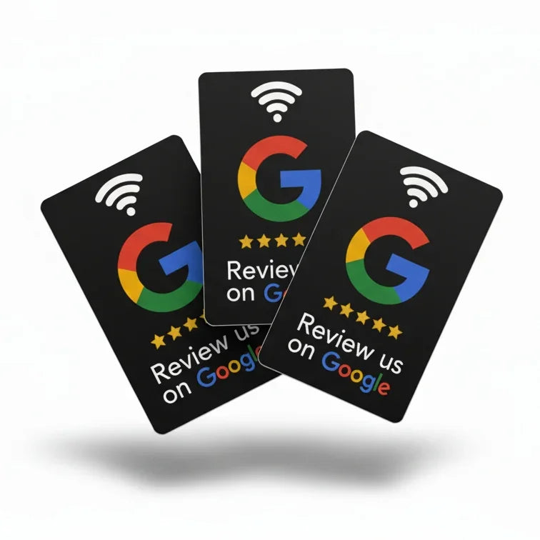 Smart Review Us on Google Cards Bundle-NFC| High-Speed Tool