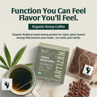 Organic Hemp Coffee Singles