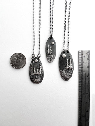 Sterling Lake Necklace