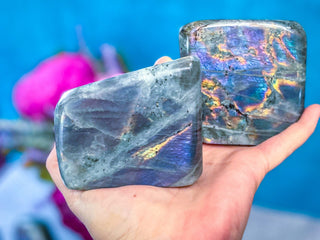 Purple Labradorite Crystal Freeform, Rainbow Labradorite, White Labradorite, Grey Labradorite