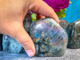 Purple Labradorite Crystal Freeform, Rainbow Labradorite, White Labradorite, Grey Labradorite