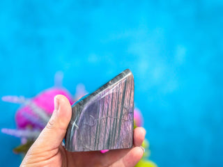 Purple Labradorite Crystal Freeform, Rainbow Labradorite, White Labradorite, Grey Labradorite