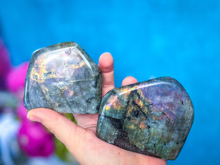 Purple Labradorite Crystal Freeform, Rainbow Labradorite, White Labradorite, Grey Labradorite