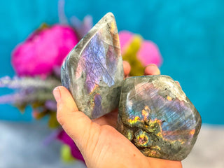Purple Labradorite Crystal Freeform, Rainbow Labradorite, White Labradorite, Grey Labradorite