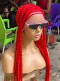 POP SMOKE IN FIRE RED