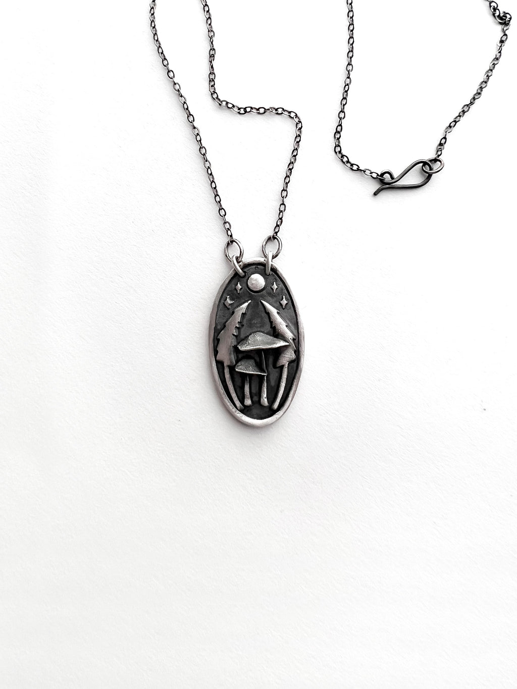Mushrooms in the Forest Necklaces
