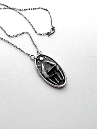 Mushrooms in the Forest Necklaces