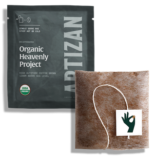 Organic Heavenly Project Decaf Coffee Singles