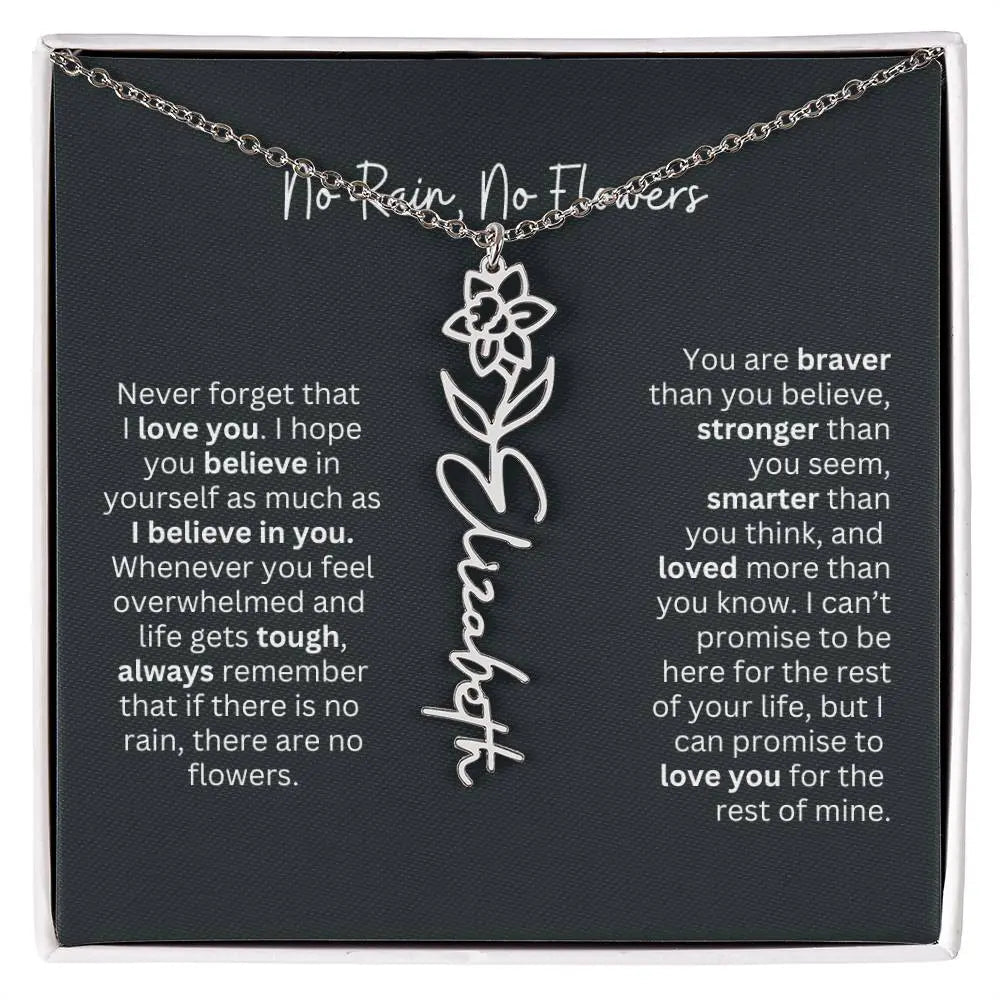 No Rain No Flowers