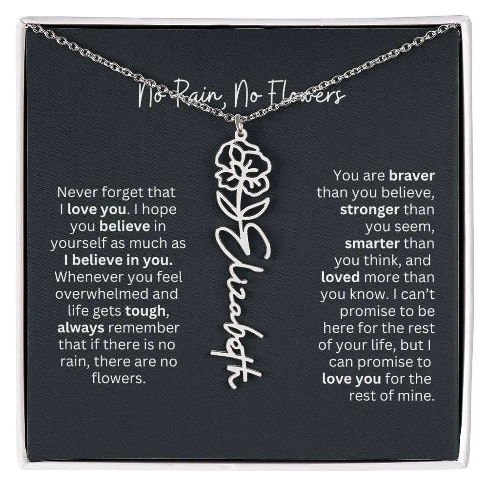No Rain No Flowers