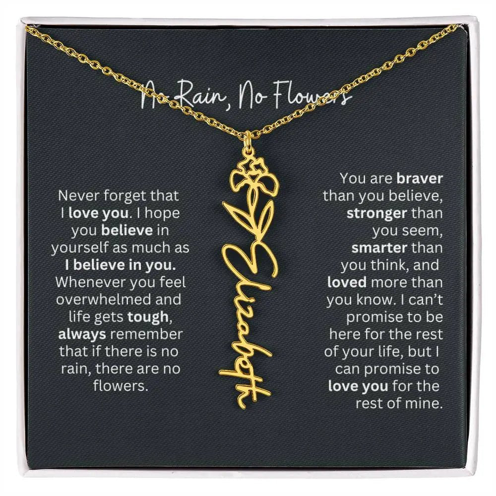 No Rain No Flowers