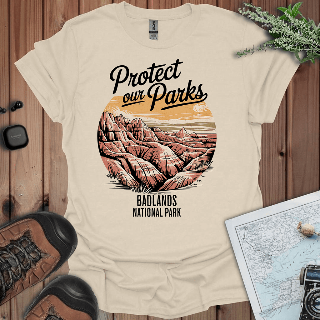 Protect Our Parks Badlands T-Shirt