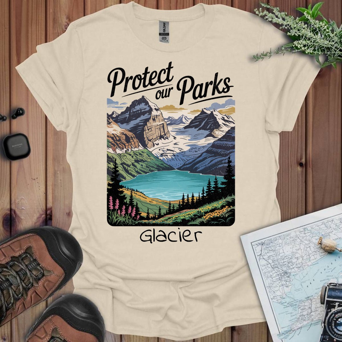 Protect Our Parks Glacier T-Shirt