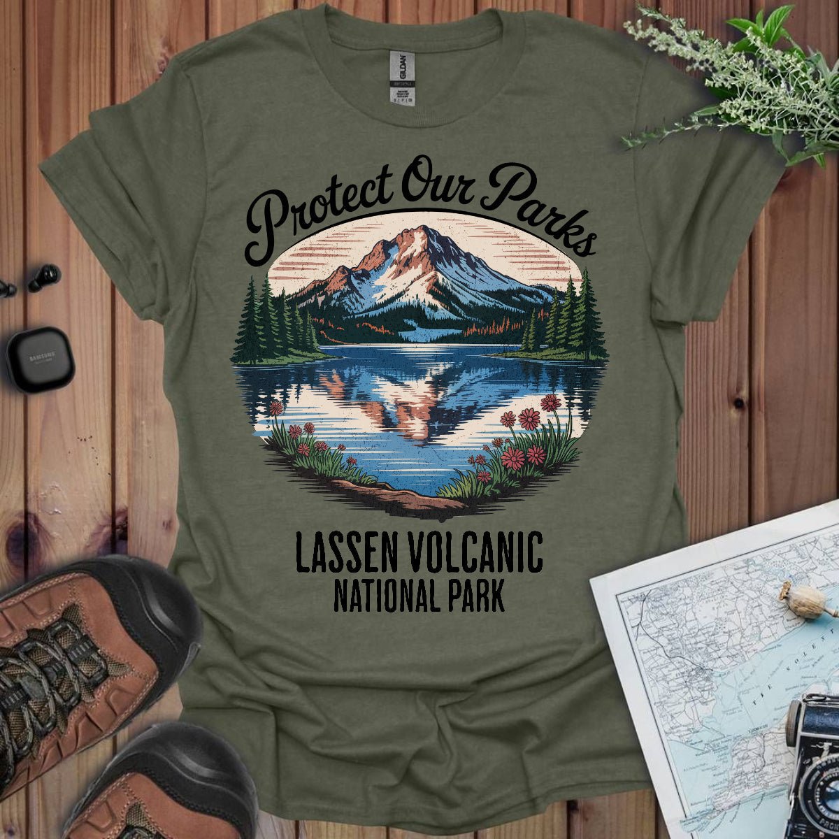 Protect Our Parks Lassen Park T-Shirt