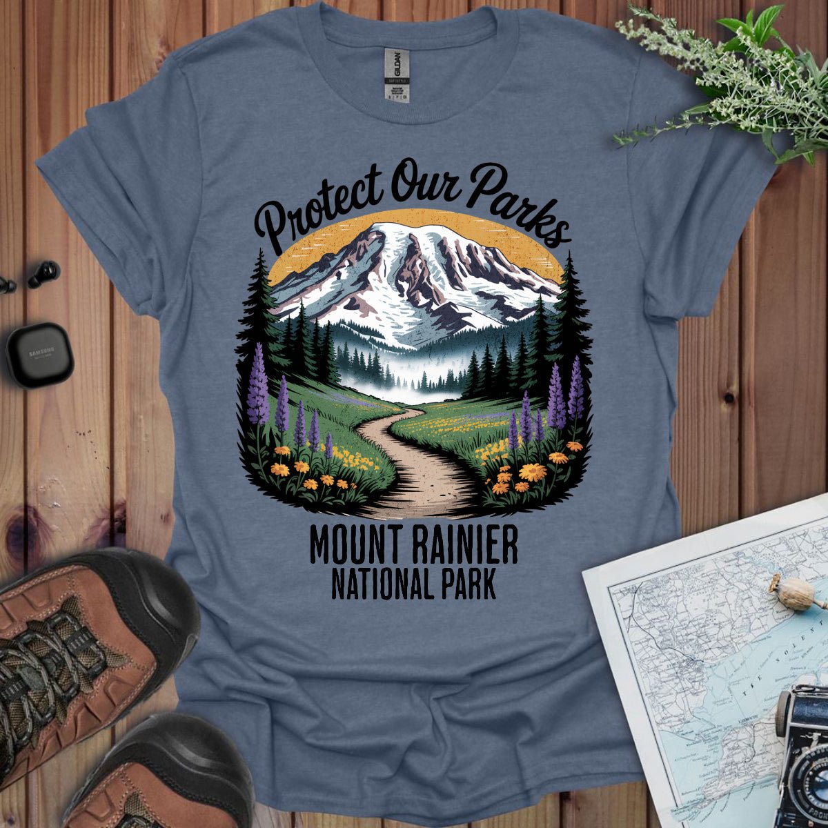 Protect Our Parks Mount Rainier T-Shirt