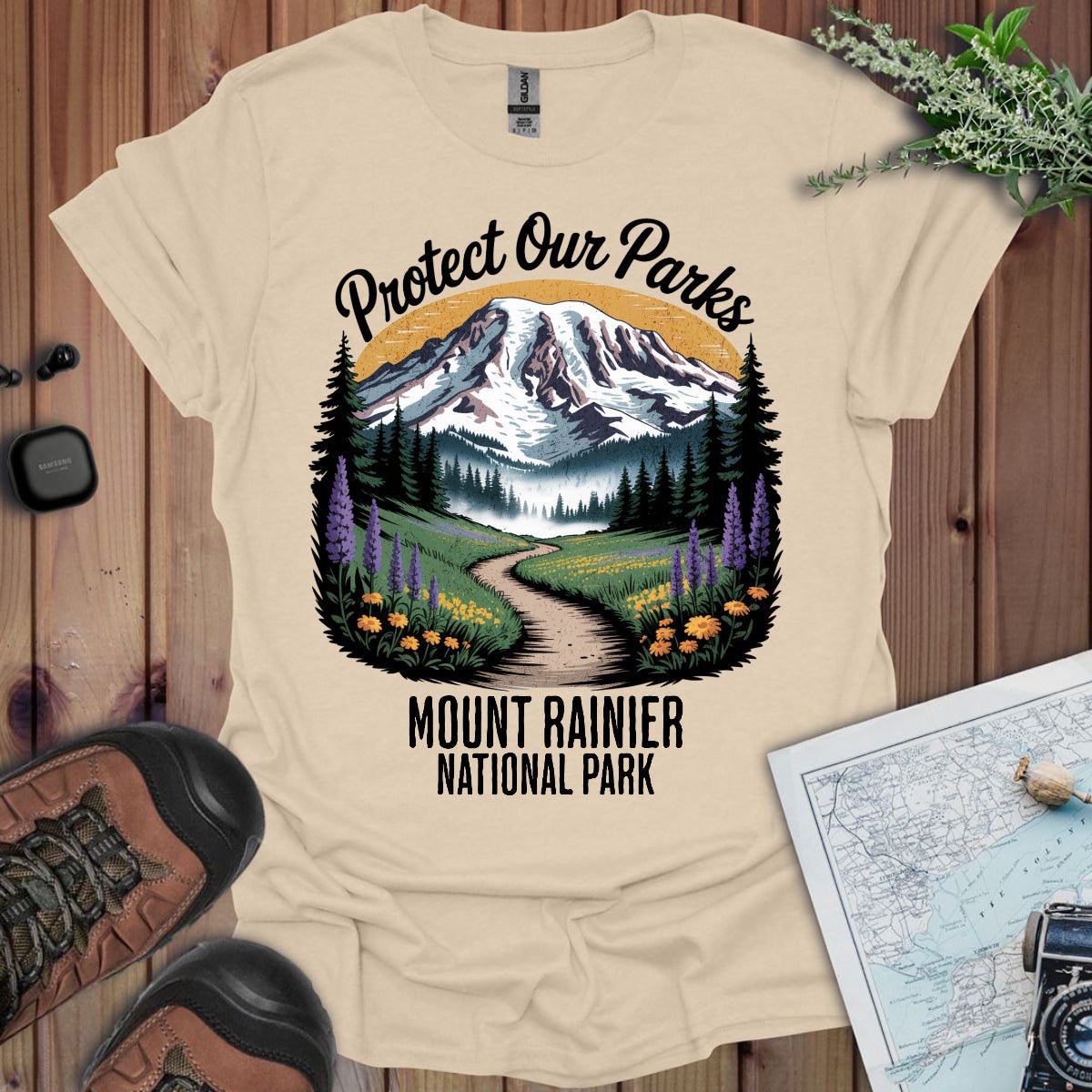 Protect Our Parks Mount Rainier T-Shirt