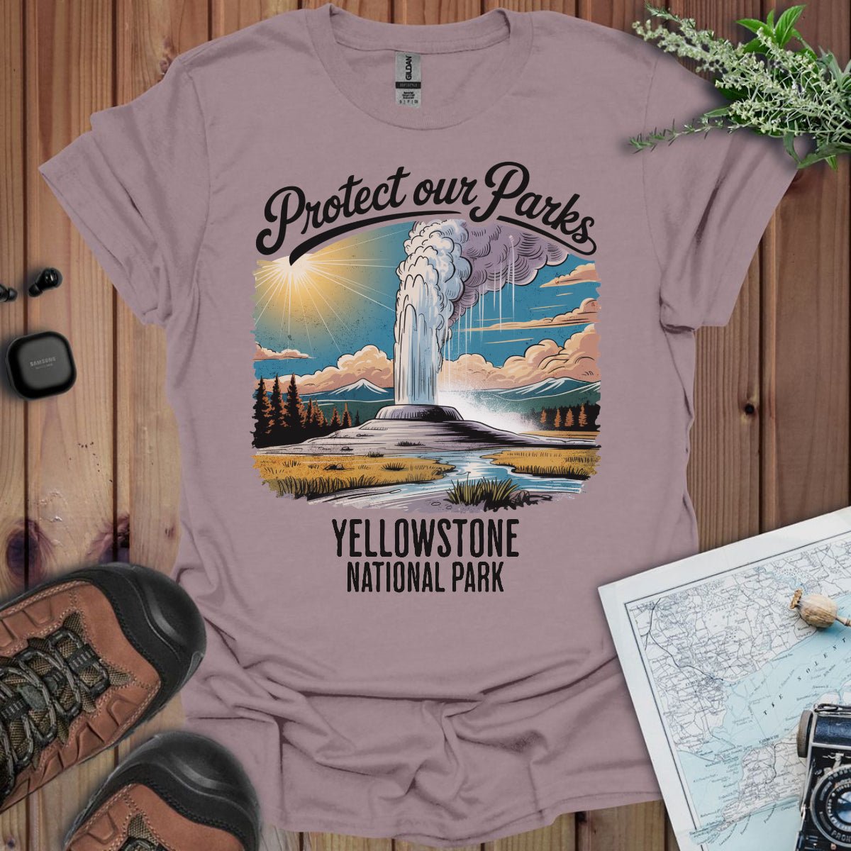Protect Our Parks Yellowstone T-Shirt