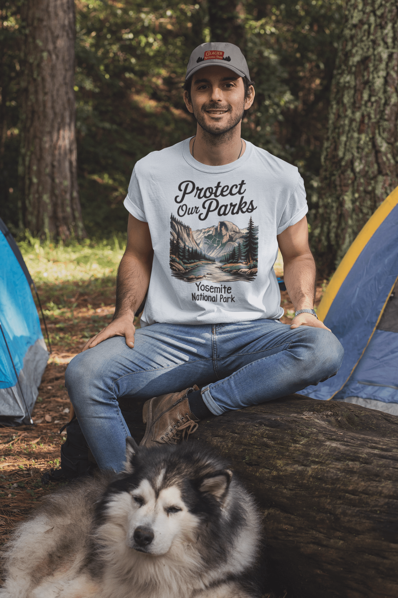 Protect Our Parks Yosemite Half Dome T-Shirt