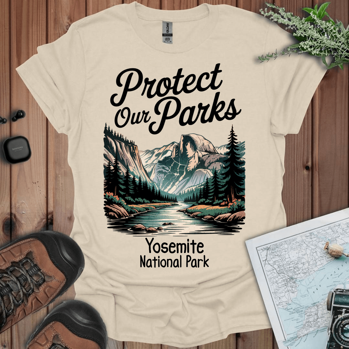 Protect Our Parks Yosemite Half Dome T-Shirt