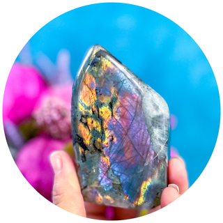 Purple Labradorite Crystal Freeform, Rainbow Labradorite, White Labradorite, Grey Labradorite