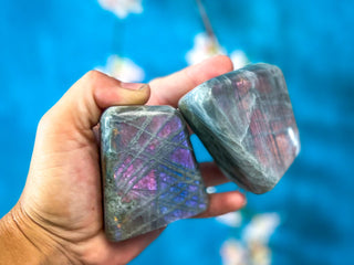 Purple Labradorite Crystal Freeform, Rainbow Labradorite, White Labradorite, Grey Labradorite
