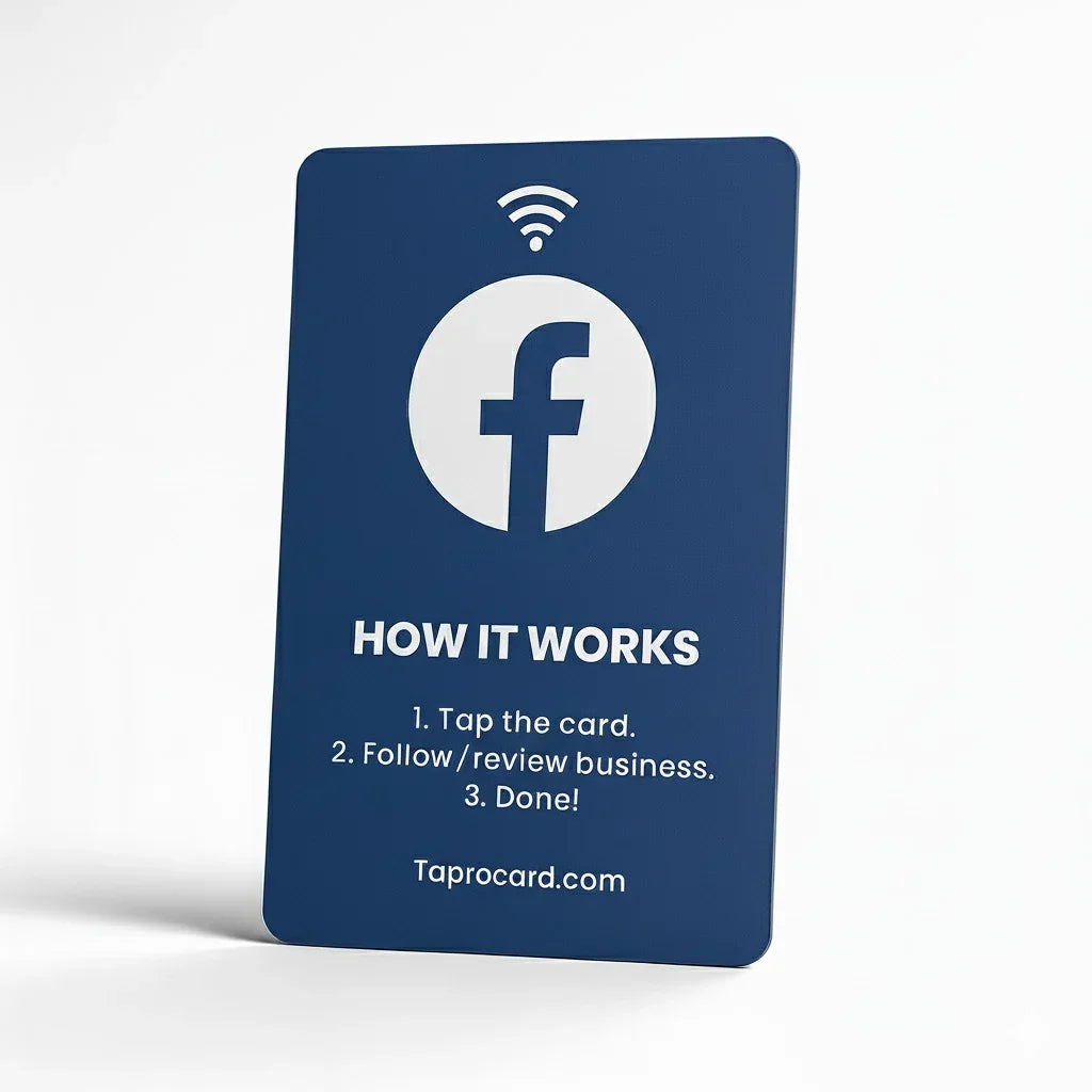 Smart NFC Review Card – Instant Customer Reviews Across Your Platform