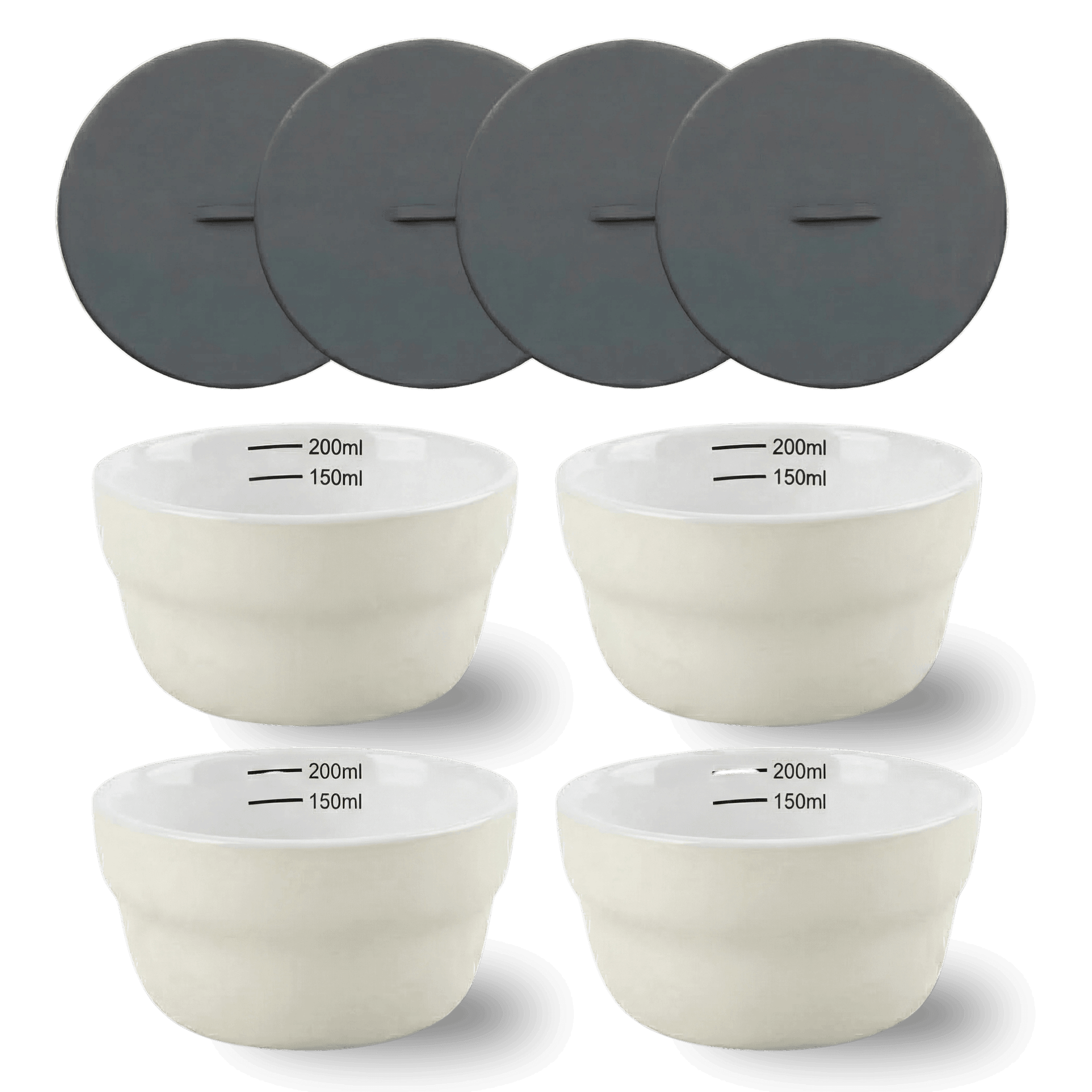 Professional Coffee Cupping Bowl Set (4-pack)
